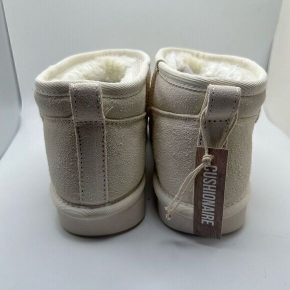 CUSHIONAIRE Women's pull on boot 8 WIDE IVORY - Picture 4 of 7